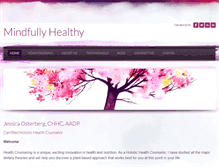 Tablet Screenshot of mindfullyhealthy.com